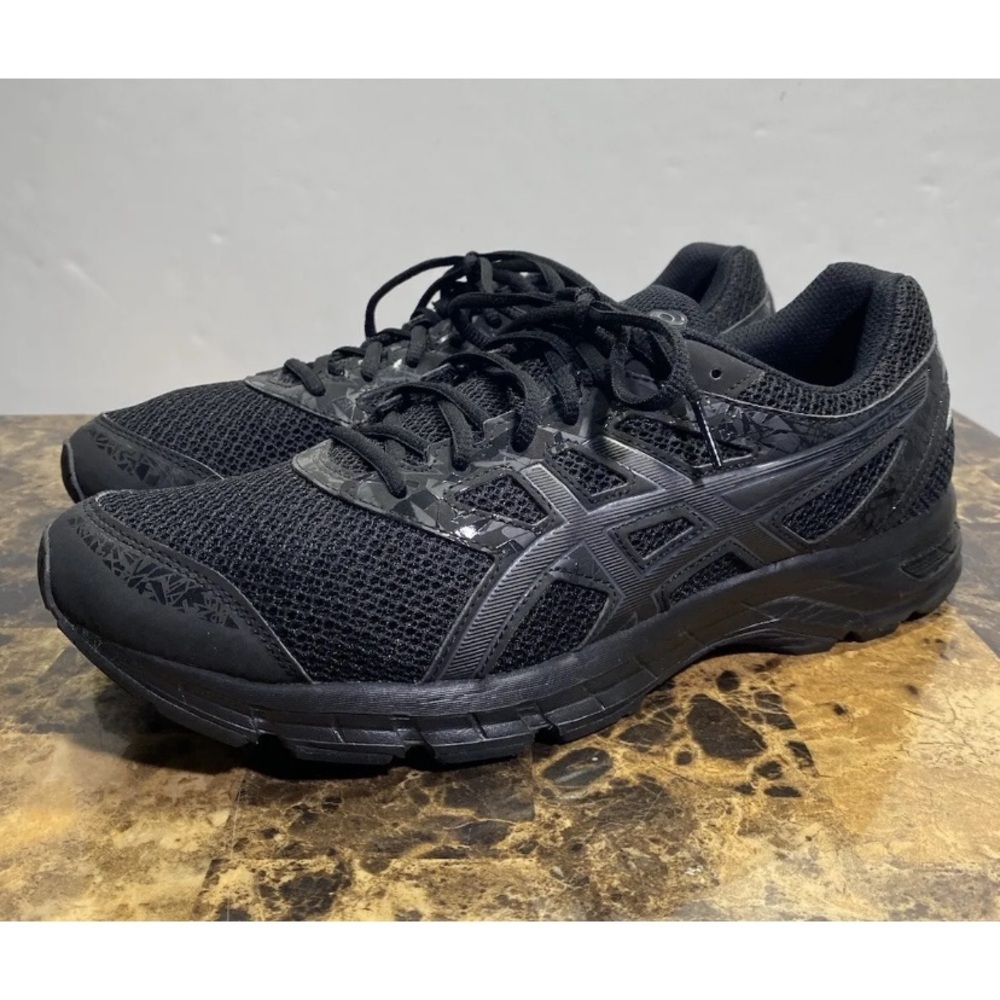 ASICS GEL-Excite 4 T6E3N Black Running Sneakers Mens Size 11 *EUC*